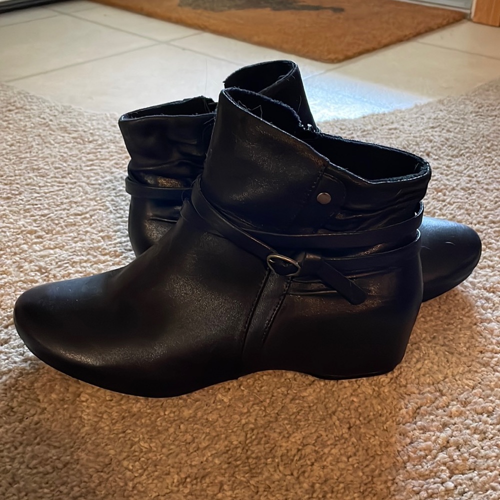 BateTraps Saraya Ankle Boots Booties Black 10